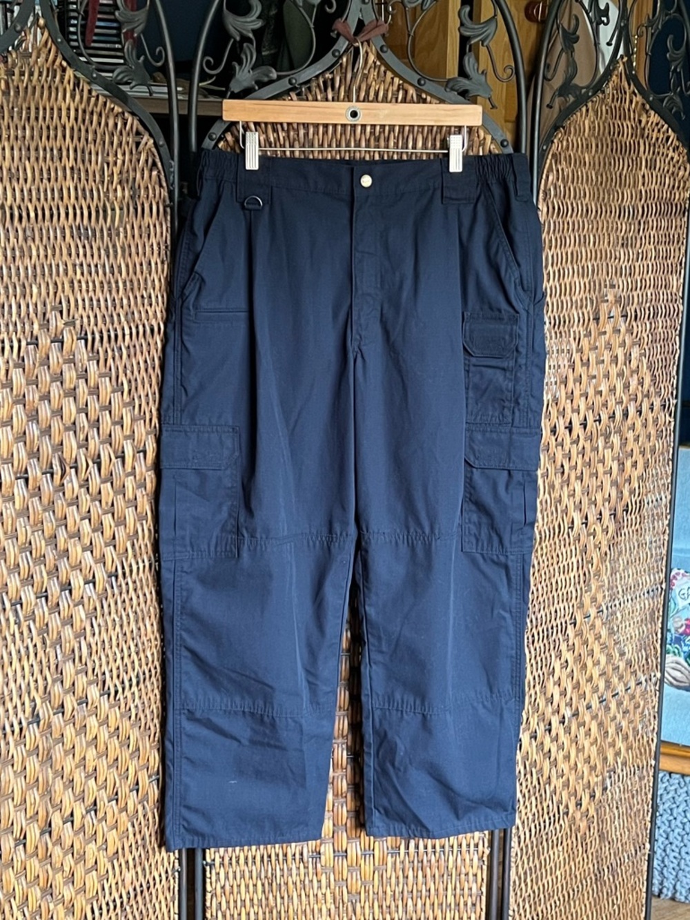 38 X 30 5.11 Tactical Poly Blend Navy Blue Cargo Pants